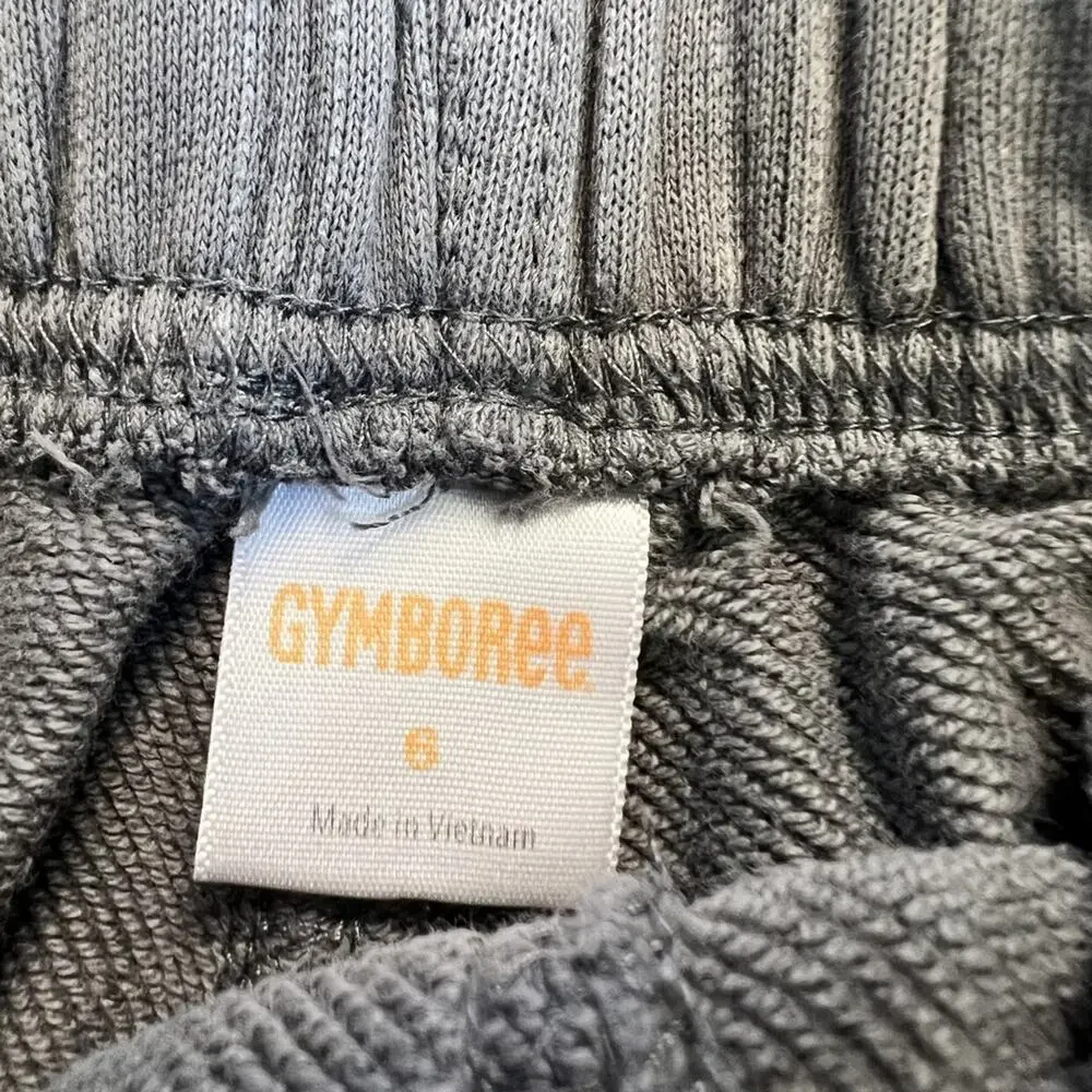 Gymboree Grey Striped Cargo Shorts